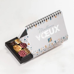 Calendrier Coffret Chocolats Artisanaux Calcao : Noël