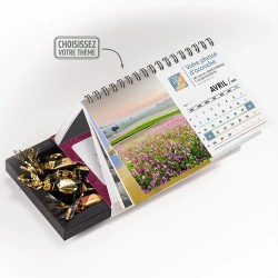 Calendrier Coffret Chocolats Papillotes : Calcao Cacao