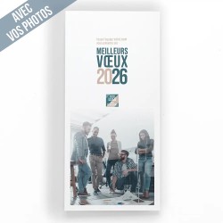 Carte de vœux personnalisée...