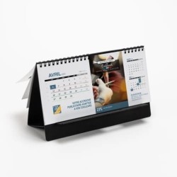 Calendrier chevalet support...