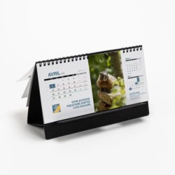 Calendrier chevalet support...