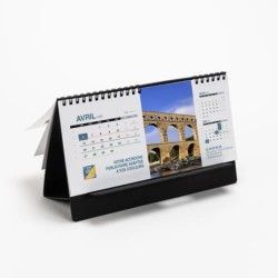 Calendrier chevalet support...