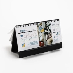 Calendrier chevalet support...