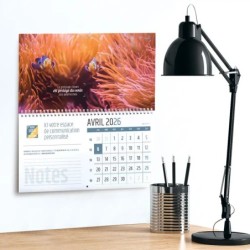Calendrier mural (33x32 cm) personnalisé - Océan