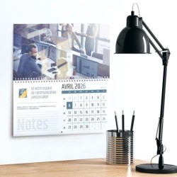 Calendrier mural (33x32 cm) personnalisé - Vos photos