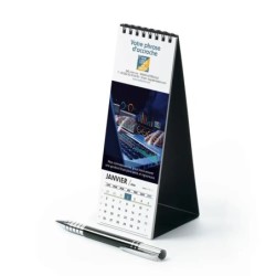 Calendrier chevalet vertical (21x7,5 cm) personnalisé - Comptable