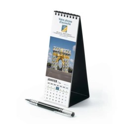 Calendrier chevalet vertical (21x7,5 cm) personnalisé - Logo intégré Emballage