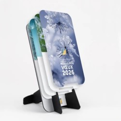 Calendrier support téléphone personnalisé - Visiocal Zoom Nature