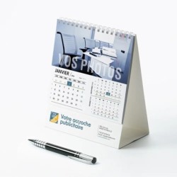 Calendrier chevalet intégral (15x18 cm) personnalisé - Mes photos