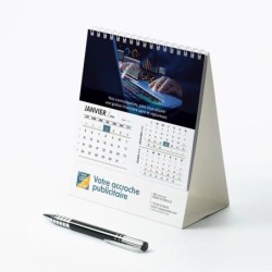 Calendrier chevalet intégral (15x18 cm) personnalisé - Comptable