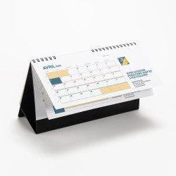 Calendrier chevalet support de téléphone Supra (24x11 cm) - Typomix