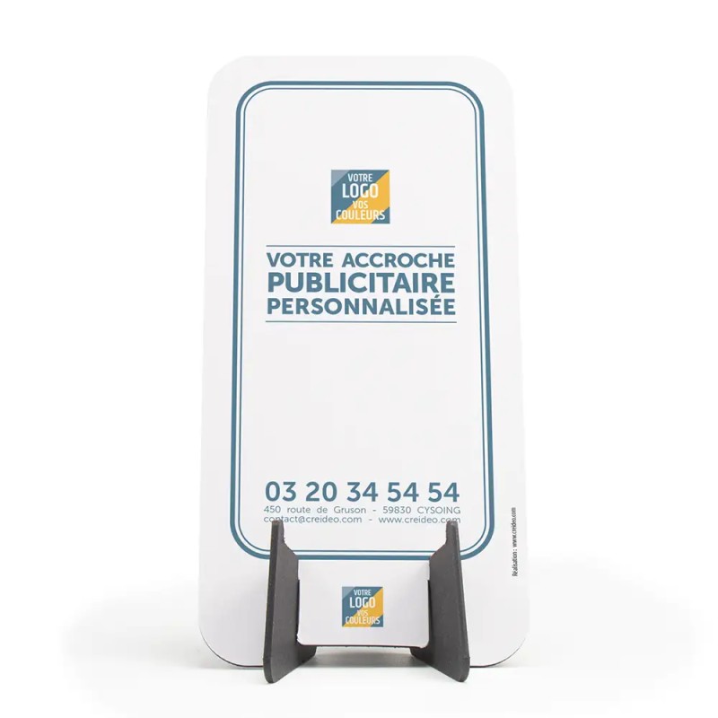 Calendrier support téléphone personnalisé - Visiocal  Typomix