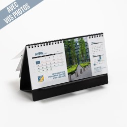 Calendrier chevalet support de téléphone Supra (24x11 cm)  - Vos photos