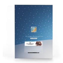 Calendrier de l'avent personnalisé chocolats artisanaux - Maxi Gourmand Père Noël