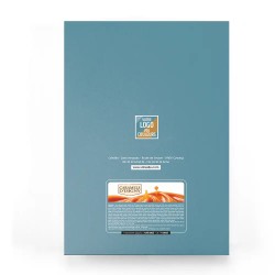 Calendrier de l'avent personnalisé Caramels artisanaux - Maxi Gourmand Nœud