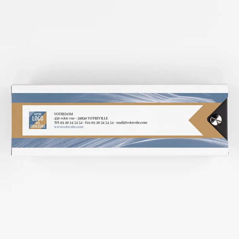 Boîte personnalisée avec chocolats artisanaux - Nuancier Lithésia