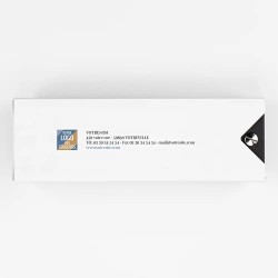 Boîte personnalisée avec caramels artisanaux - Nuancier Aquarelle