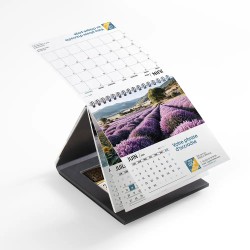 Coffret Calendrier chocolats personnalisé - Carré noir