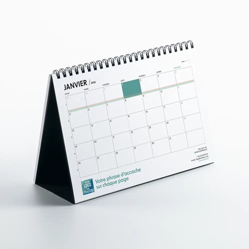 Coffret personnalisé calendrier et caramel artisanaux - Trilogie Réveillon