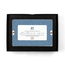 Coffret personnalisé calendrier et caramel artisanaux - Trilogie Typo