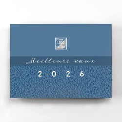 Coffret personnalisé calendrier et chocolats artisanaux - Trilogie Typo
