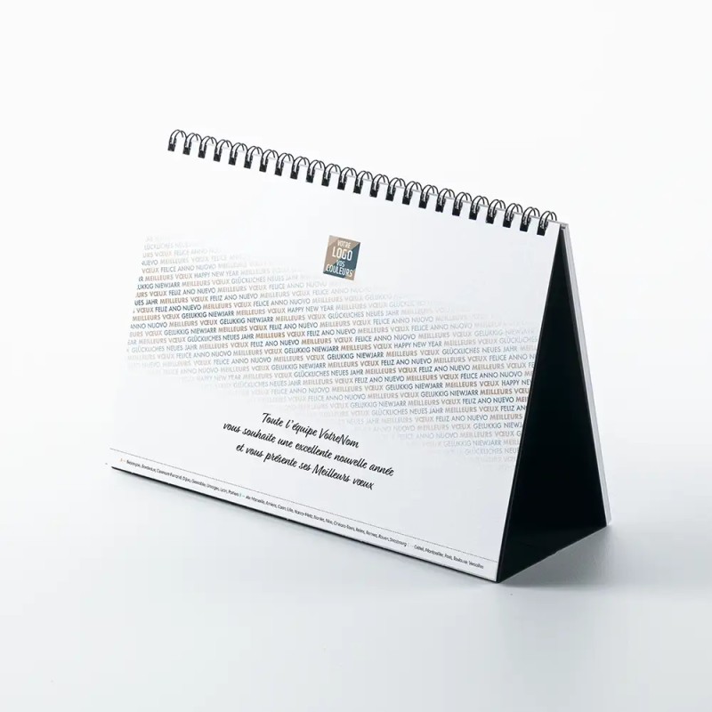 Coffret personnalisé calendrier et chocolats artisanaux - Trilogie Cacao