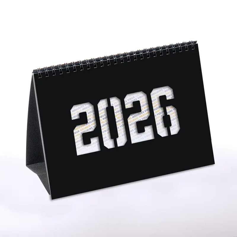Coffret personnalisé calendrier et chocolats artisanaux - Trilogie Cacao