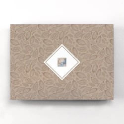 Coffret personnalisé calendrier et chocolats artisanaux - Trilogie Cacao
