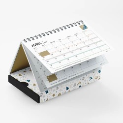 Coffret personnalisé calendrier et chocolats artisanaux - Calcao Noël