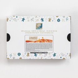 Coffret personnalisé calendrier et caramels artisanaux - Calcao Noël