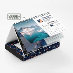 Coffret personnalisé calendrier et chocolats artisanaux - Calcao Réveillon