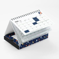 Coffret personnalisé calendrier et chocolats artisanaux - Calcao Réveillon