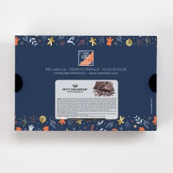Coffret personnalisé calendrier et chocolats artisanaux - Calcao Réveillon