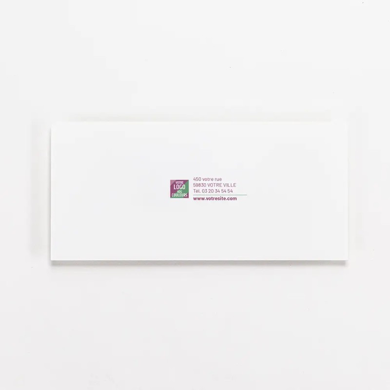 Carte de vœux personnalisée étui bleu à hublots