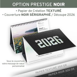 Calendrier chevalet A5 (21x15 cm) personnalisé - Artisans