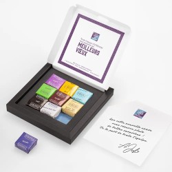 Boîte personnalisée avec 9 caramels artisanaux - Caramix Alinéa