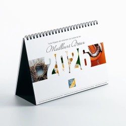 Calendrier chevalet A5 (21x15 cm) personnalisé - Typomix