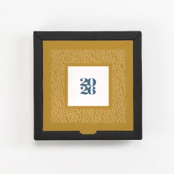 Boîte personnalisée avec 16 chocolats artisanaux - Qualix Typo