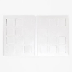 Calendrier de l'avent personnalisé carrés de chocolat - Book Votre Création