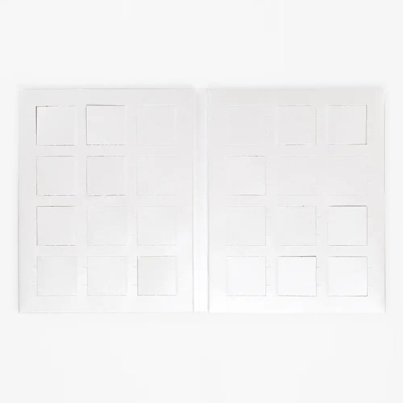 Calendrier de l'avent personnalisé carrés de chocolat - Book Votre Création