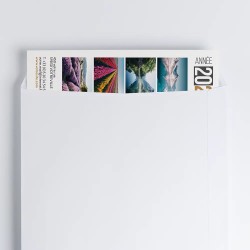 Calendrier bancaire A4 rigide personnalisé - Classique