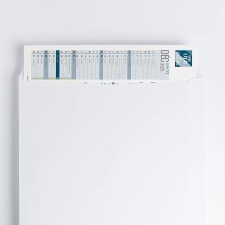 Calendrier bancaire A4 rigide personnalisé - 14 mois