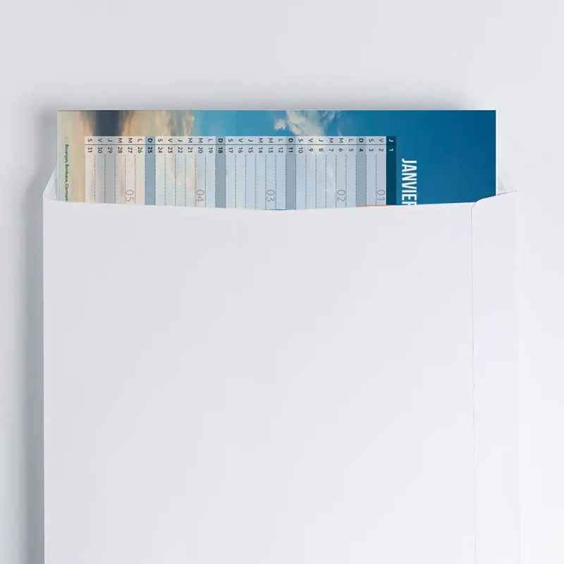 Calendrier bancaire A5 souple personnalisé - Spacieux