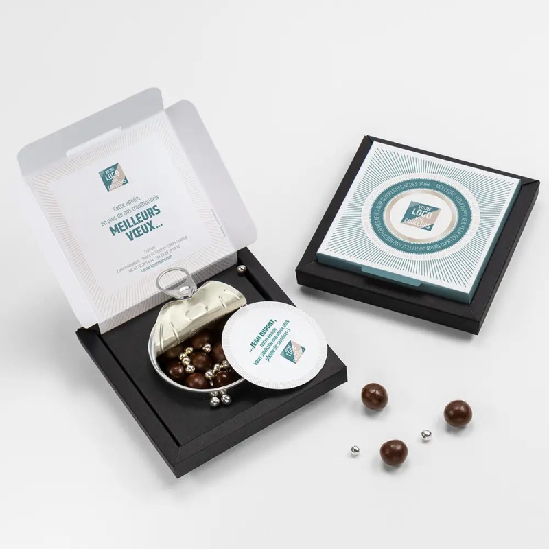 Boîte surprise personnalisée avec chocolats - MagicBox Solaire