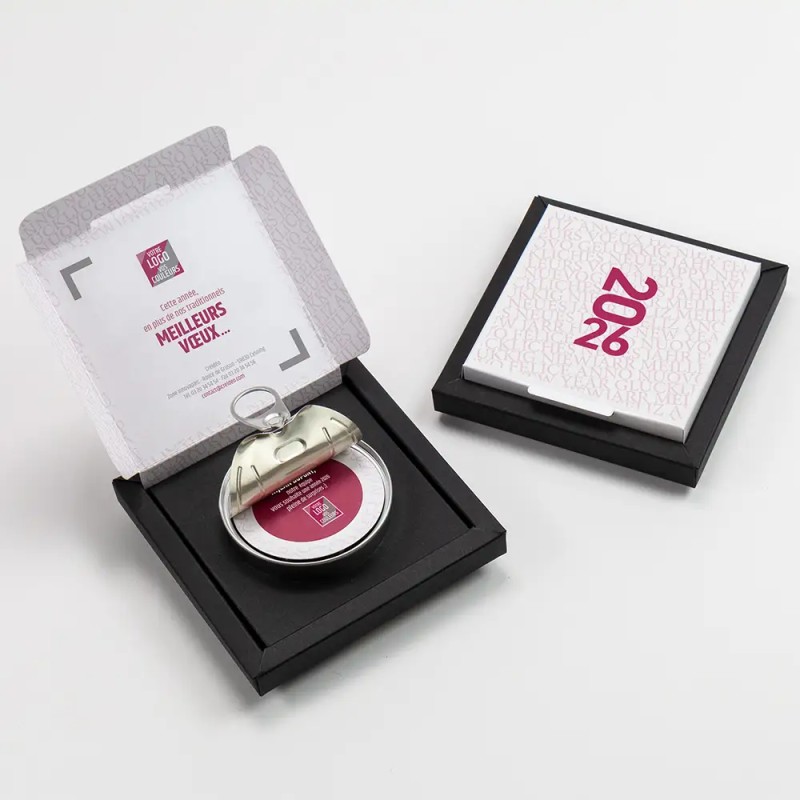 Boîte surprise personnalisée avec chocolats - MagicBox Typo