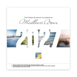 Calendrier chevalet carré (15x15 cm) personnalisé - Nature
