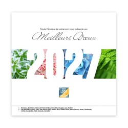 Calendrier chevalet carré (15x15 cm) personnalisé - Zoom Nature