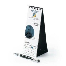 Calendrier chevalet vertical (21x7,5 cm) personnalisé - Business