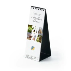 Calendrier chevalet vertical (21x7,5 cm) personnalisé - Faune