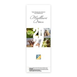 Calendrier chevalet vertical (21x7,5 cm) personnalisé - Faune